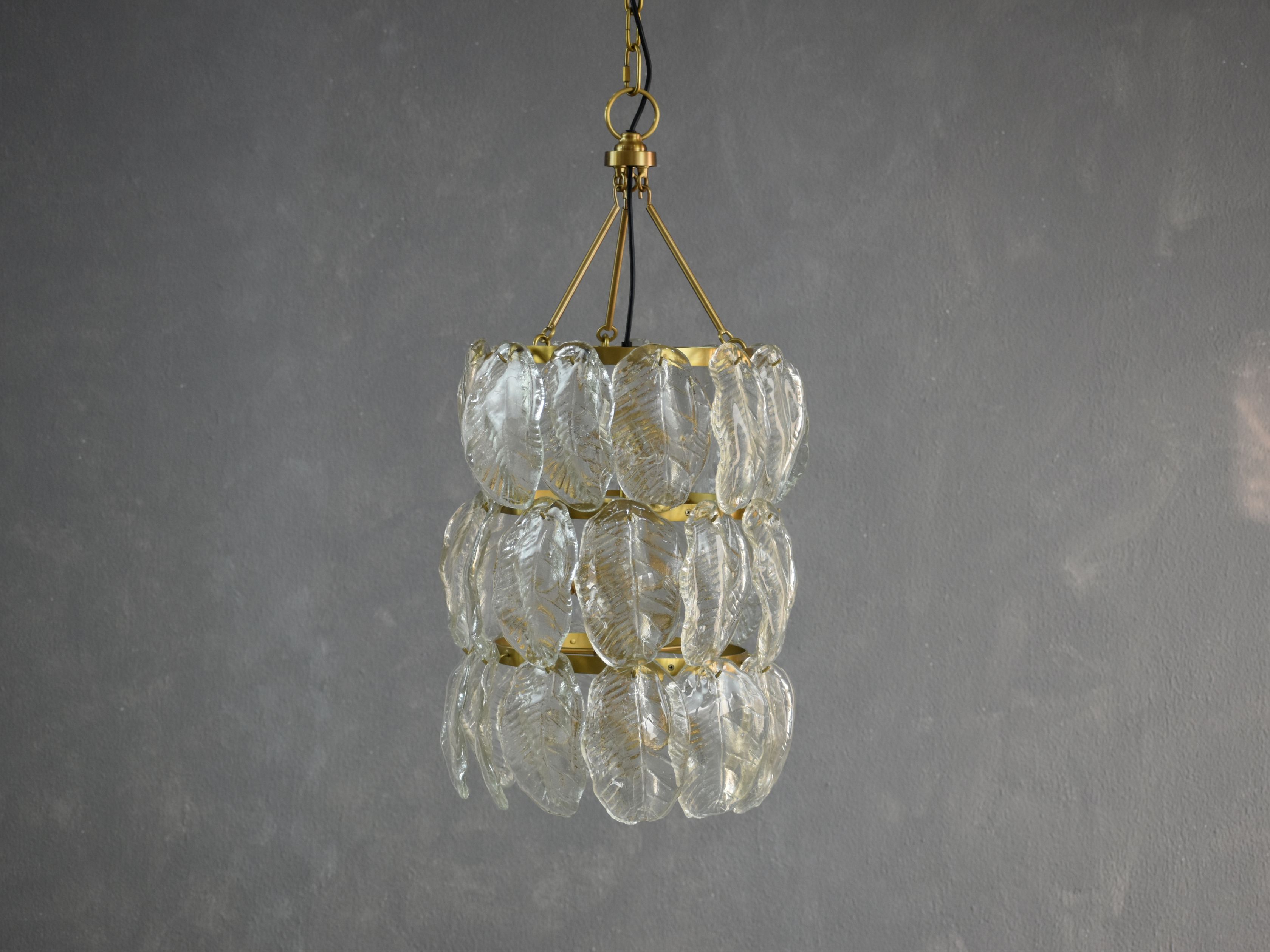 Vitri Chandelier - Antique Brass