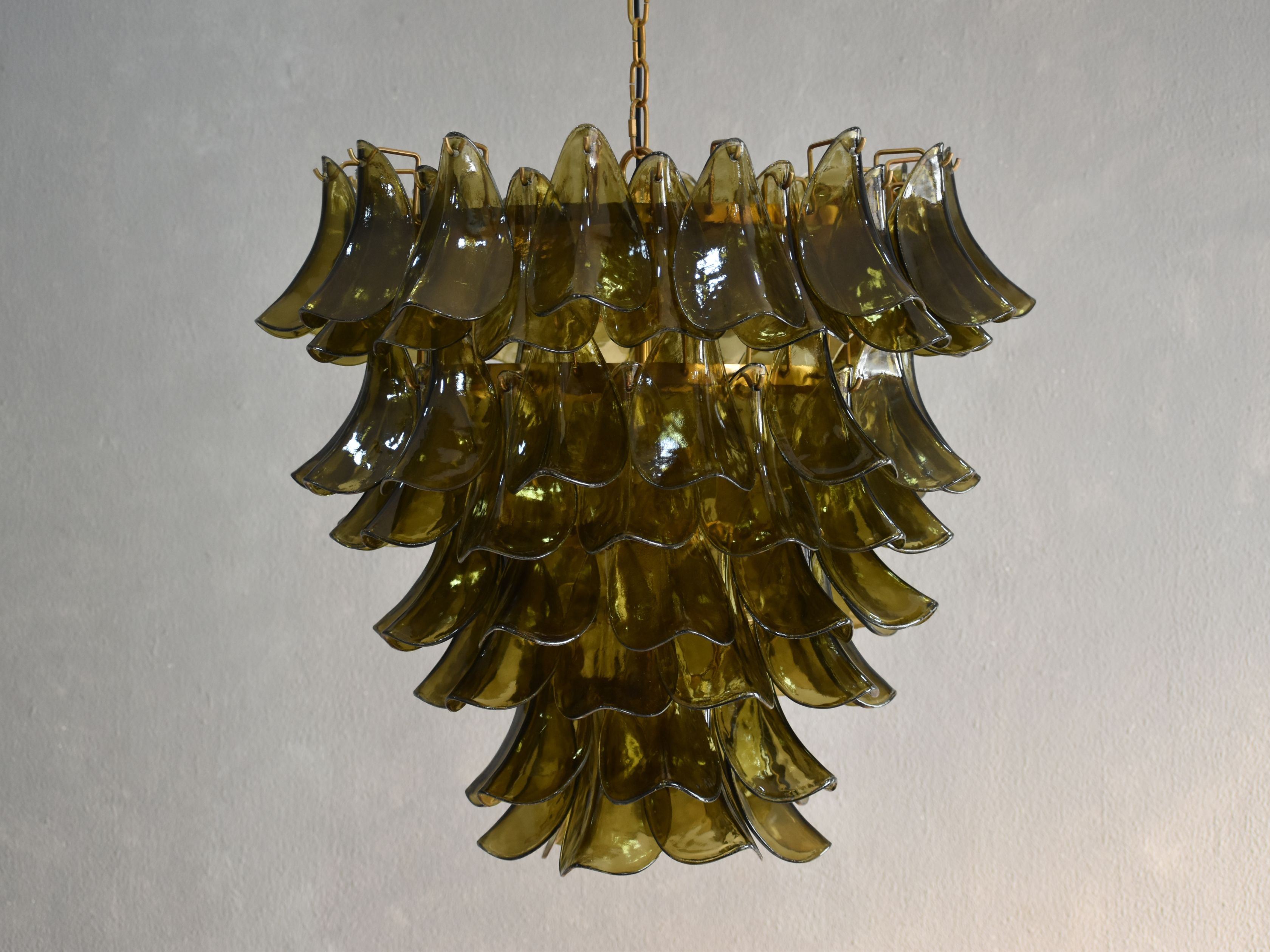 Petalon Chandelier - Olive Green