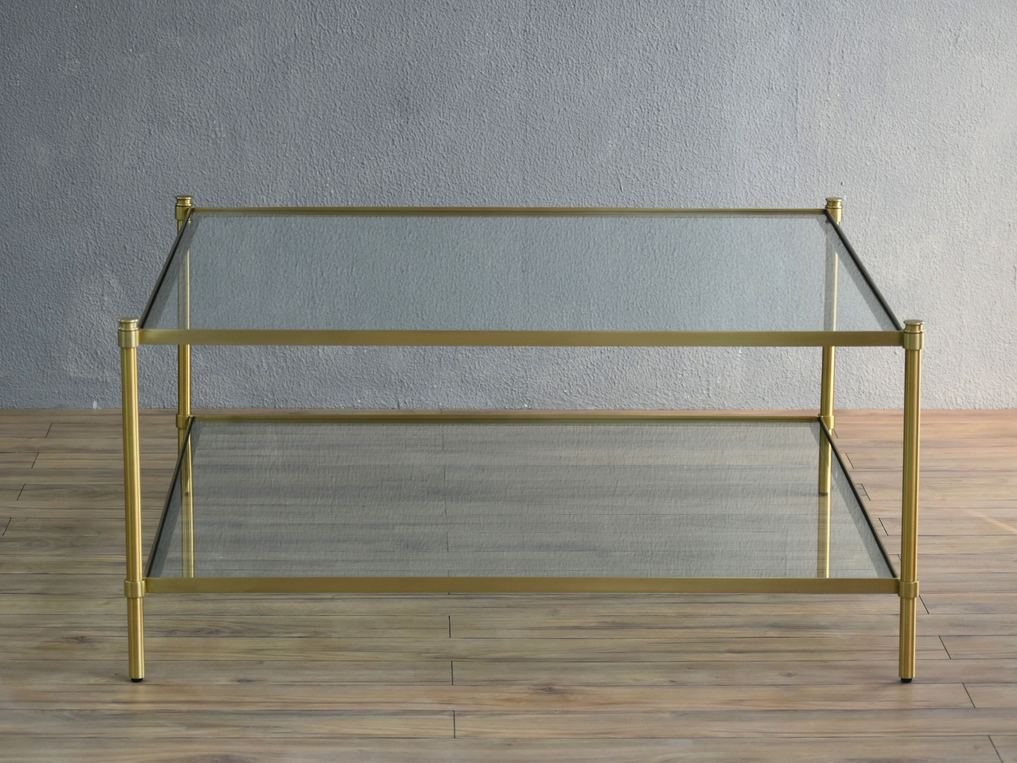 Seren Coffee Table - Antique Brass