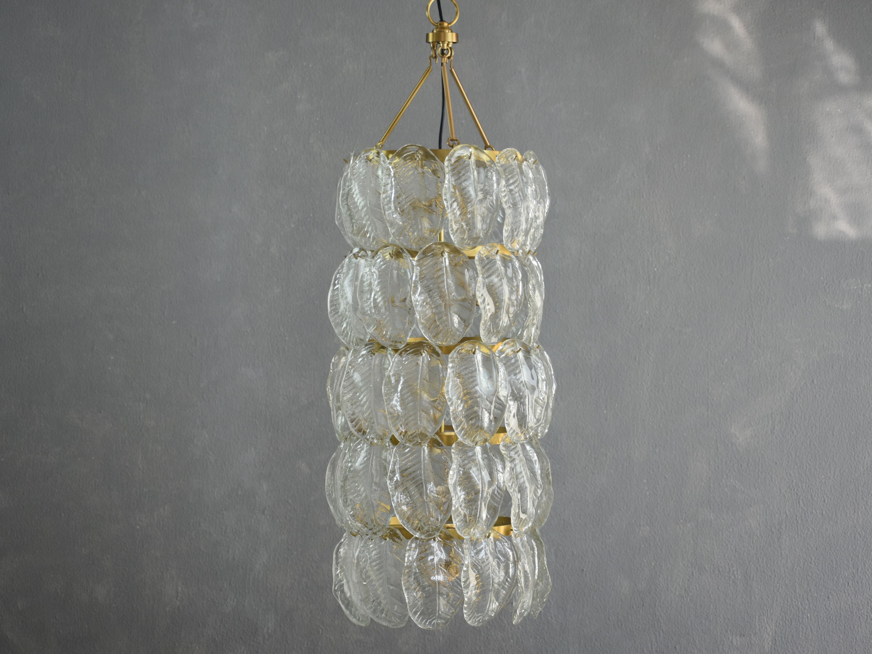 Vitri Chandelier - Antique Brass