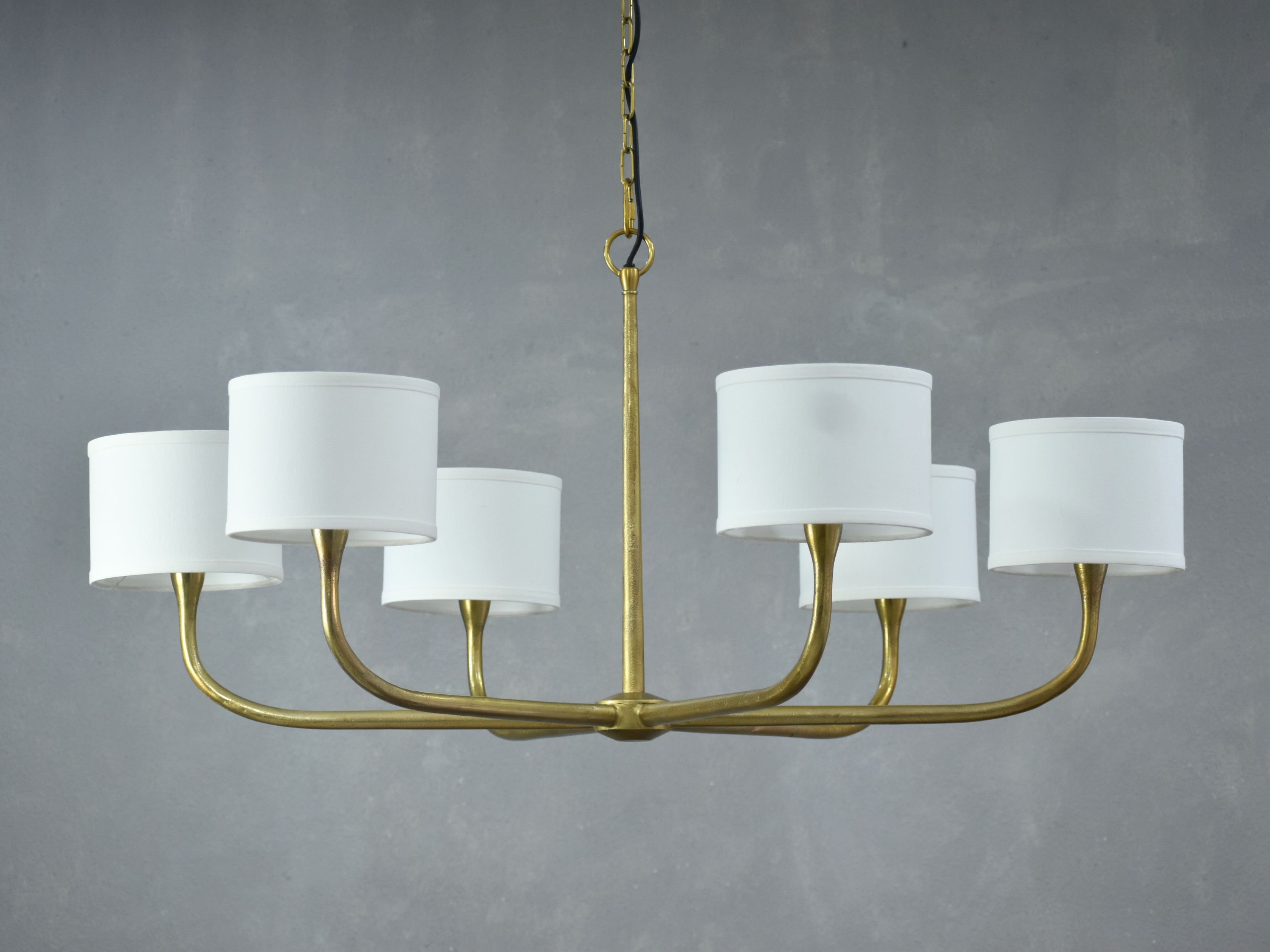 Kham Chandelier - Raw Antique Gold