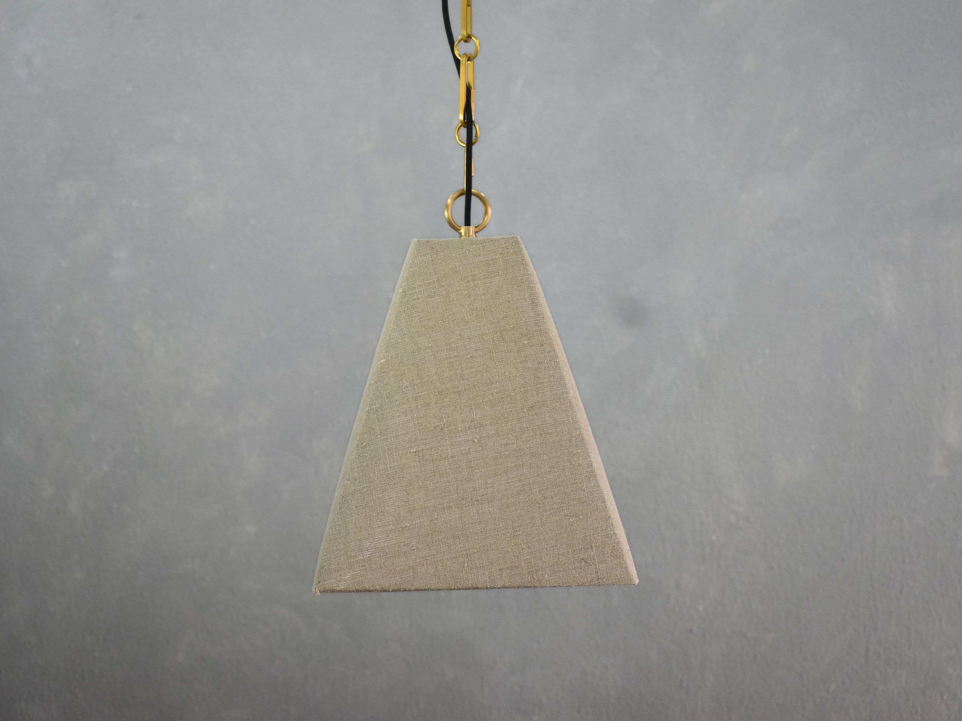 Linen Pendant - Natural Linen