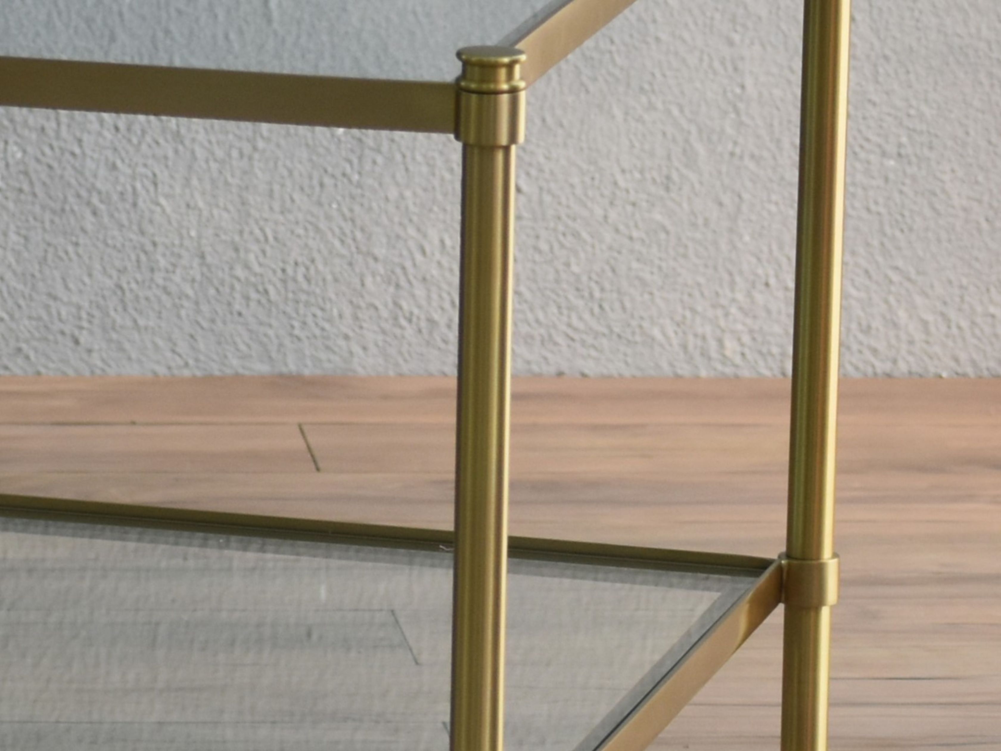 Seren Coffee Table hover - Antique Brass