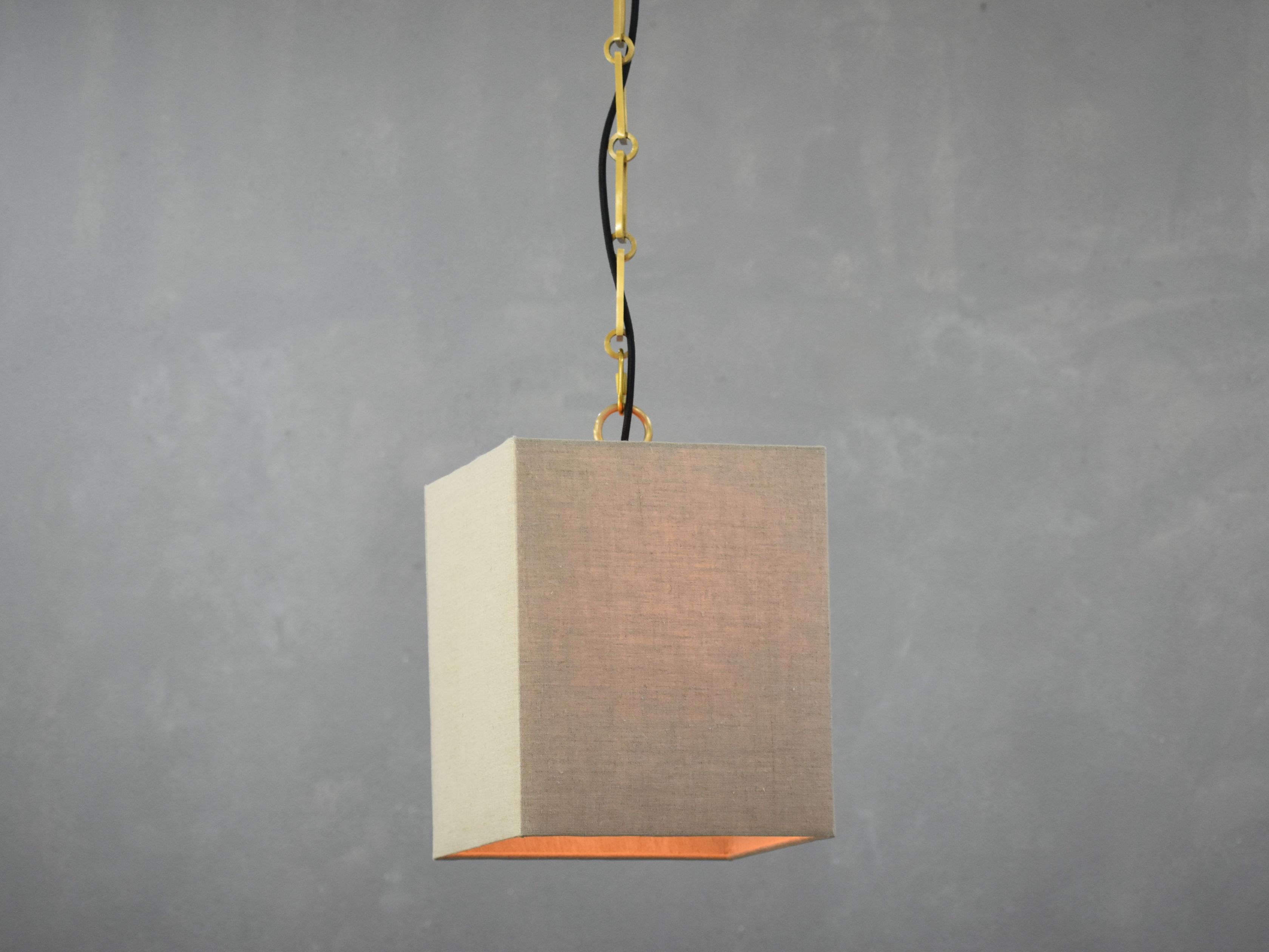 Linen Pendant hover - Natural Linen